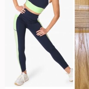 Sweaty Betty navy high rise leggings